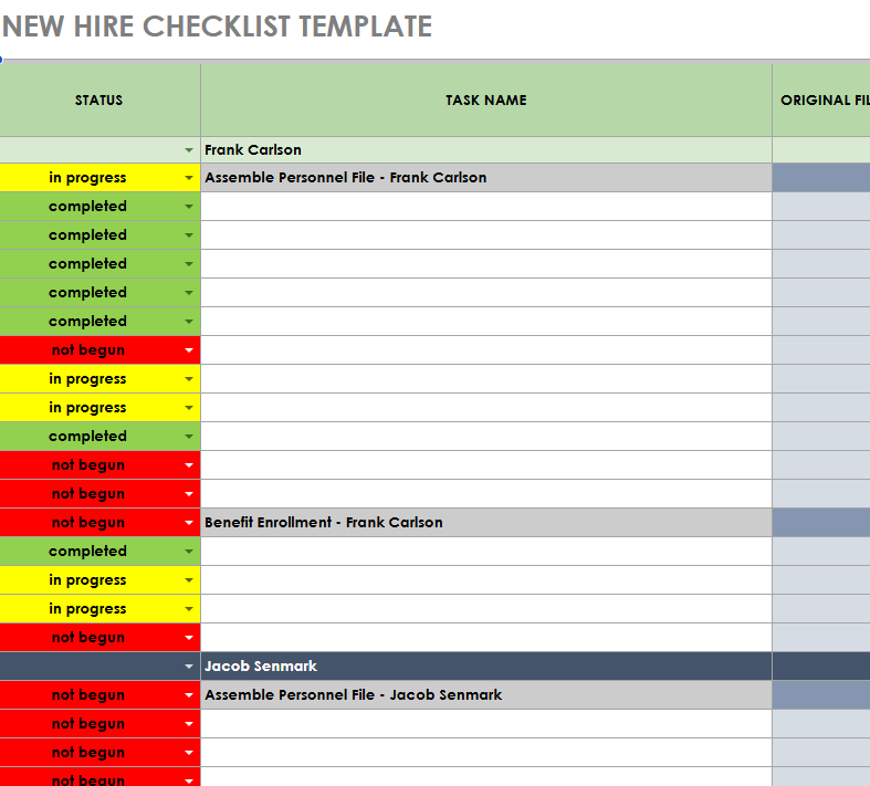 HR & Business Spreadsheet Bundle